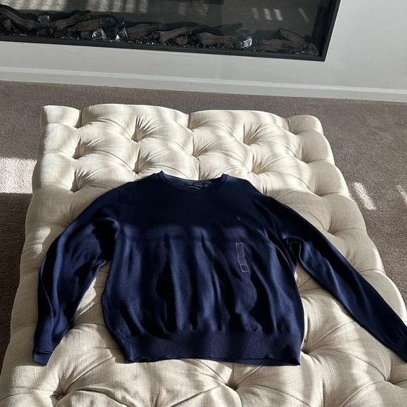 Polo Ralph Lauren Men's Deep Blue Crewneck Sweater
